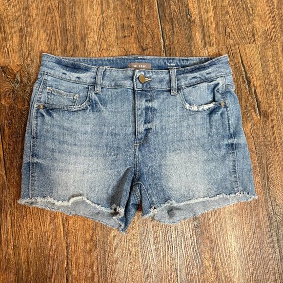 DL1961 Karlie Boyfriend denim shorts - Picture 1 of 5